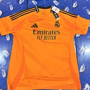 Adidas Orange Real Madrid Jersey‎